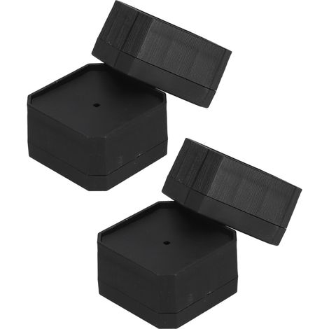 4 Pieds de Meuble Antidérapants en Caoutchouc pour Table, Chaise, Réfrigérateur - Réduction de Bruit