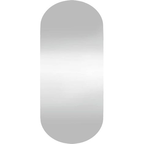 Wall Mirror 40x90 cm Glass Oval vidaXL