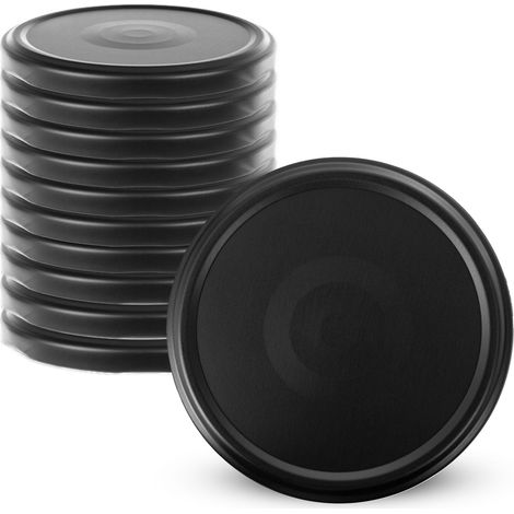 KADAX Deckel fi66 10er-Pack Mattschwarz (1/5)