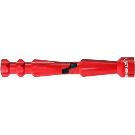 Rothenberger llave montaje accesorios WC roja ergonómica