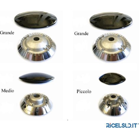 LOFRA SPARTIFIAMMA + BRUCIATORE PER CUCINA GAS 8 PZ 2 FORNELLI GRANDI S 3220 (1/2)