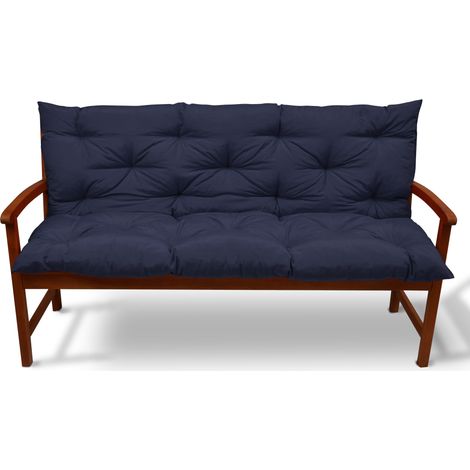 Flair BR Bankauflage Dunkelblau, 180x50x50cm