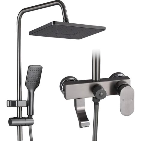 Système de douche de salle de bain, hauteur réglable, contrôle à 3 modes, Ensemble 1 (1/2)
