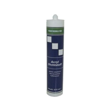 Masa selladoras de acrílico 310ml blanco (por 24)