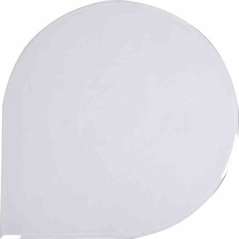 Bodenplatte Glas Tropfenform
