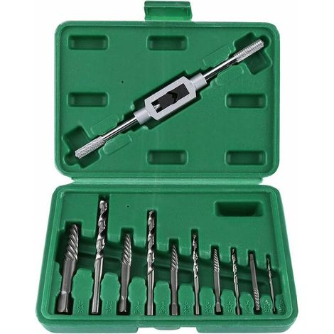 Extract de Vis 5 Pièces Kit D'extraction de Boulon D'un Diamètre 2-7.5 mm pour Enlever Les Vis Boulons Fixations Endommagées HSS (Mèches) Acier à Outils (Extracts) (1/4)