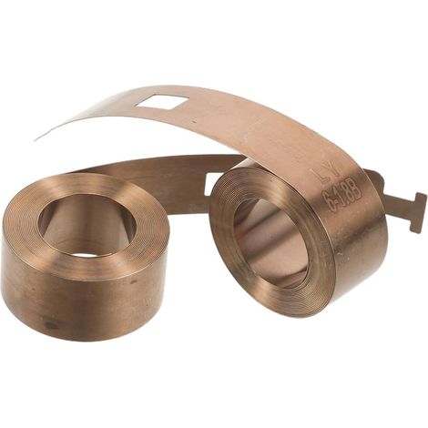 Unomor Lot de 2 ressorts de fenêtre pliante en acier (1/5)