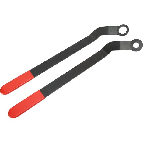 This two-piece tool set is compatible with the 1016 model snake belt wrench and is suitable for Cooper models equipped with N12, N14, N16, and N18 engines.
