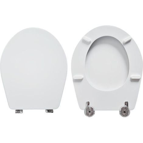 Copriwater Hatria Nido/Le Fiabe compatibile in poliestere bianco (1/5)