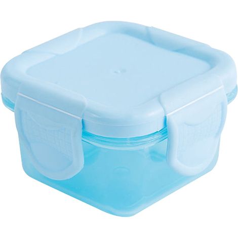 Boîte De Rangement Alimentaire - Plastique - Carrée - Hermétique - 150 ml - Pour Déjeuner Scolaire Et Restes - 6 Pièces (1/5)