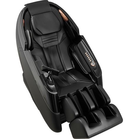 Mophorn Massagesessel mit 4D-Zero-Gravity-Funktion, ausziehbarer Fußstütze, Automatikprogrammen, Luftkissen, Wärmefunktion für Taille und Beine, Bluetooth-Lautsprecher und Touchscreen (1/5)