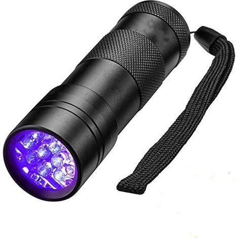 UV Flashlight Pet Urine Stains Detector Black Light Flashlight Detector (1/5)