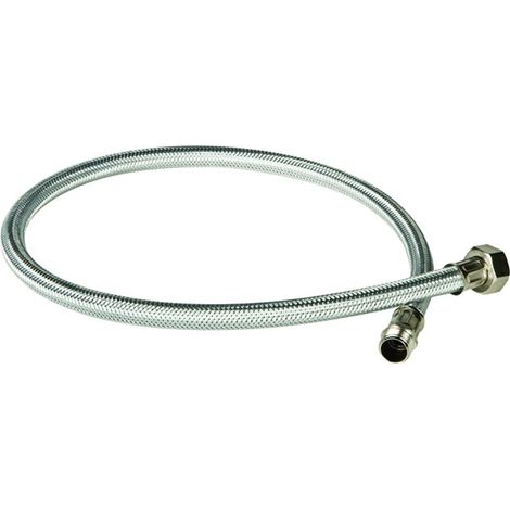 FLESSIBILE INOX PER ALIMENTATORE D'ARIA M.1/2 F.3/4 CM 100