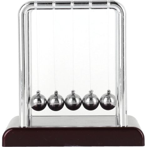 Pendule à billes oscillantes en équilibre, jouets physiques anti-stress pour bureau et maison