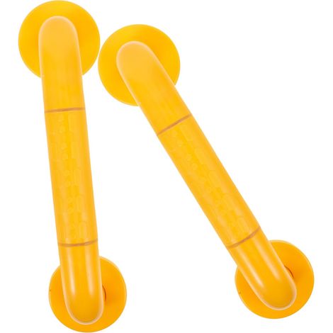 2pièces Lot De Barres Appui De Douche Barres Appui De Sécurité Pour Salle De Bain Cercles Lumineux Poignées De Bain Antidérapantes (1/5)