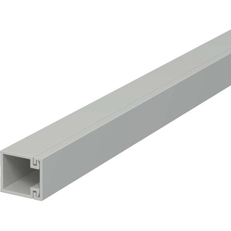 OBO Bettermann Vertr Wand+Deckenkanal m.Obert. 15x15mm,PVC WDK15015GR 2 Stk (1/3)