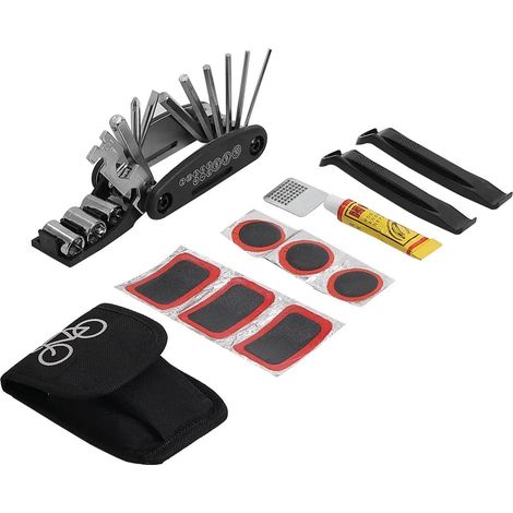Mountain bike tire repair kit, cycling equipment, portable bike accessories, electric scooter