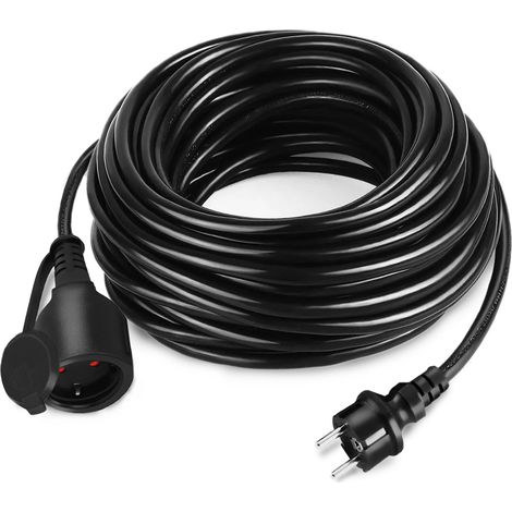 AUFUN Câble d'extension 20m avec capuchon de protection extérieur