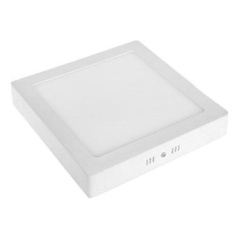 Plafonnier Carré 18w 90 Led 2835 Smd Blanc Chaud Ac90-240v (1/5)