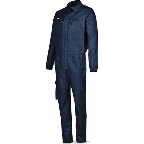 The Safe Company Tuta da lavoro in cotone blu navy - Taglia 58 (488-BATOP58) (1/2)