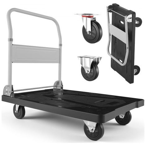 Chariot à Plateforme Pliable Charge 299 37 kg Chariot à Plateau (1/5)
