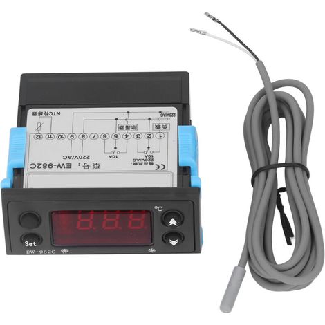 Abtau-Temperaturregler mit digitaler Anzeige, 220 V Wechselstrom für Kühlgeräte (1/5)