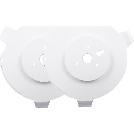 Soporte de pared para sistema Wi-Fi Mesh para todo el hogar TP-Link Deco M9 Plus: Soporte robusto y que ahorra espacio para el router TP-Link instalación sin cables ni tornillos visibles. (1/5)