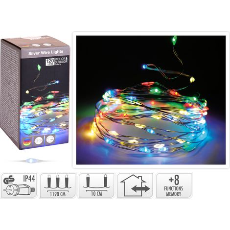 kmtp Guirlande Lumineuse Magique Multicolore 3m