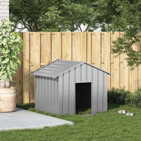 Maison Exclusive - Hundehütte mit Dach 131x101x102 cm Verzinkter