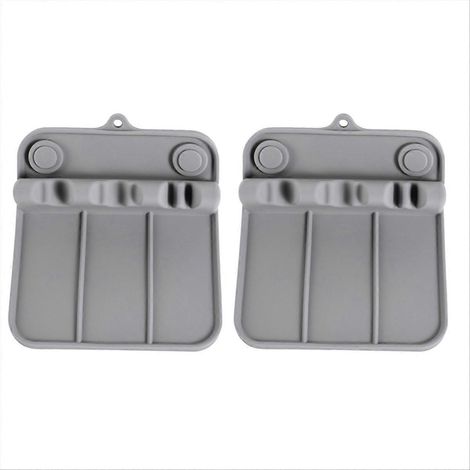 Ustensiles de cuisine en silicone plateau rangement repose cuillère (1/5)