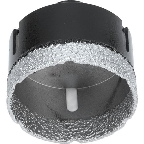 Vakuumgelöteter Diamantkernbohrer M14 65 mm schwarz, Marmorlochsäge, Kernbohrer (1/5)