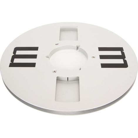 Bobine Vide 10 Pouces en Aluminium pour Enregistreur à Bande 1/4" (1/5)