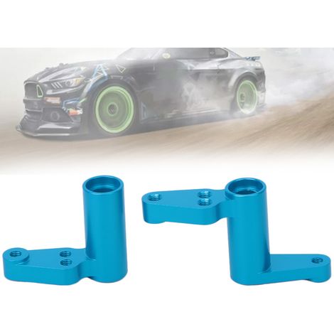 Servo Saver en Alliage d'Aluminium Bleu pour HPI RS4 Sport 3 - Amélioration et Pièce Détachée RC