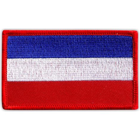 Aufnäher mit der Flagge von Schleswig-Holstein – zum Aufnähen – gestickter Aufnäher/Abzeichen/Emblem