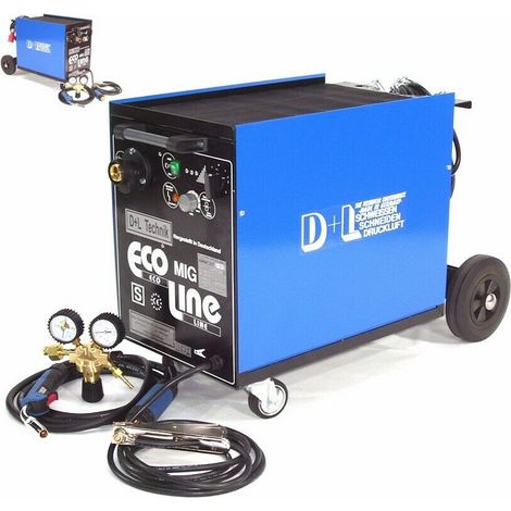 Schutzgasschweißgerät Schweißgerät Schutzgas ECO 270 400V Schweißmaschine 22000 (1/5)