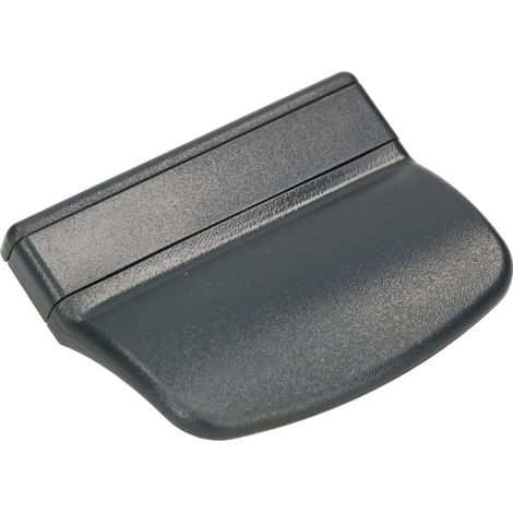 KOTARBAU Poignée de Porte de Balcon Pratique en Plastique Poignée de Fumeur Poignée de Porte de Terrasse Poignée de Fermeture Coquille (Anthracite) (1/5)