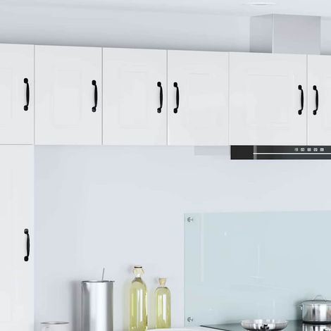 vidaXL Pannello lavastoviglie Kalmar Bianco Lucido 30 x 31 x 40 cm