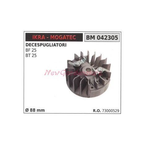 Volano magnetico IKRA decespugliatore BF 25 BT 25 Ø88mm 042305