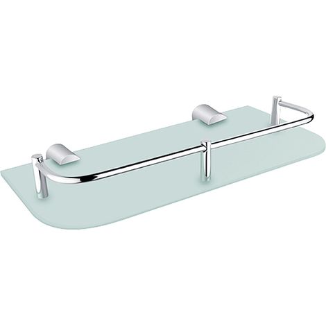 Nimco Bormo étagère de salle de bain verre mat, 30 cm BR 11091AX-30-26 (1/3)