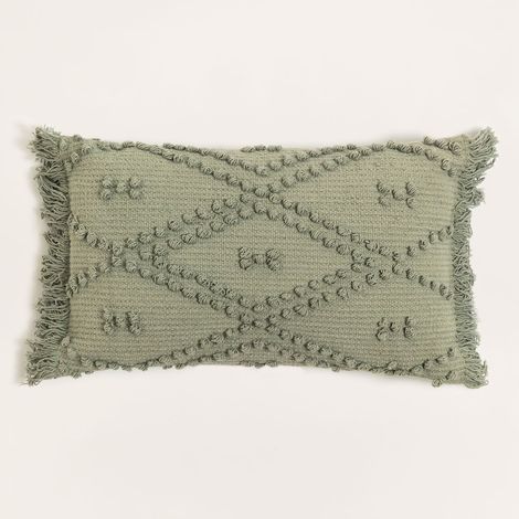 SKLUM Baumwollkissen (32x52 cm) Susu Grün Caqui (1/5)