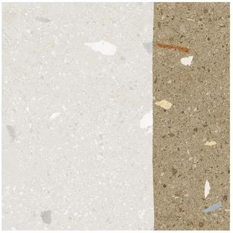 Carrelage Aspect terrazzo Aroma orange grain 20x20 cm (1/2)