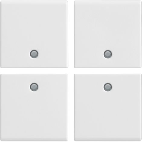 VIMAR - R14841 Quatre demi-boutons 1M blanc neutre