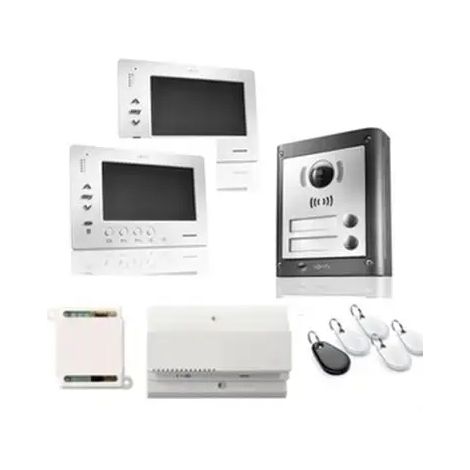 1841228 - Somfy Video-Gegensprechanlage-Set Premium Io 2 Tasten