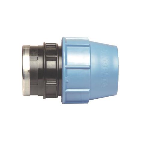 Raccord  droit pour tube PE eau Ø25 F3/4''(20/27) Le lot de 10