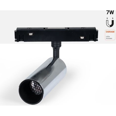 LED-Spot für Magnetschiene 48V - 7W - OSRAM Chip - 2700K -