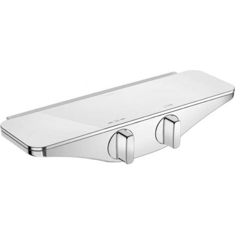 Hansa Emotion - Miscelatore doccia termostatico, bianco/cromo 5863017182 (1/2)
