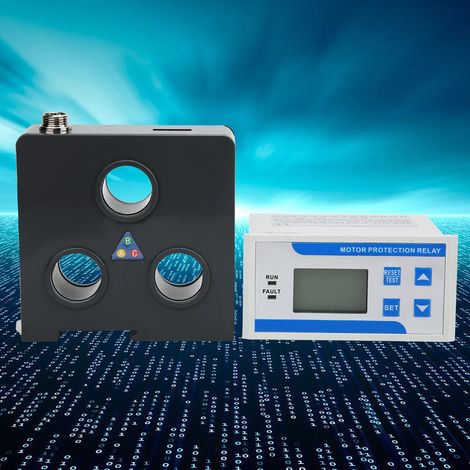 Interrupteur de protection pour moteur triphasé AC380V 3-160A, protection contre les surintensités, les pertes de phase, les surcharges et les sous-charges. (1/5)