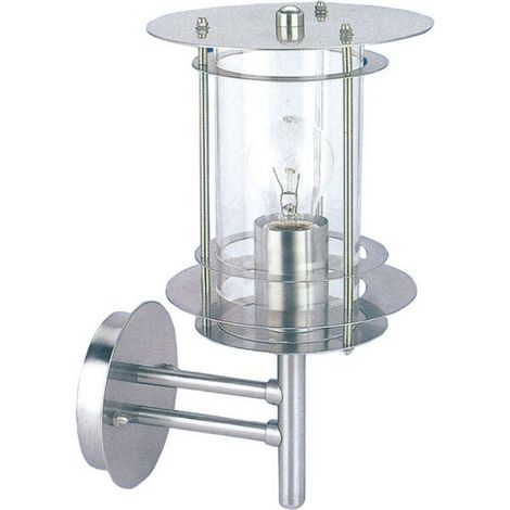Farol de Pared Exterior en Acero Inoxidable (1/2)
