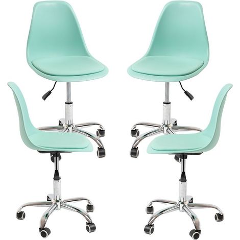 Packs Sillas - Pack 4 Sillas Dami Office - Celadón (1/5)