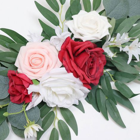 Arche de mariage fleurie pour mariage en extérieur (1/5)